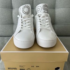 Michael Kors Mindy Leather Sneakers